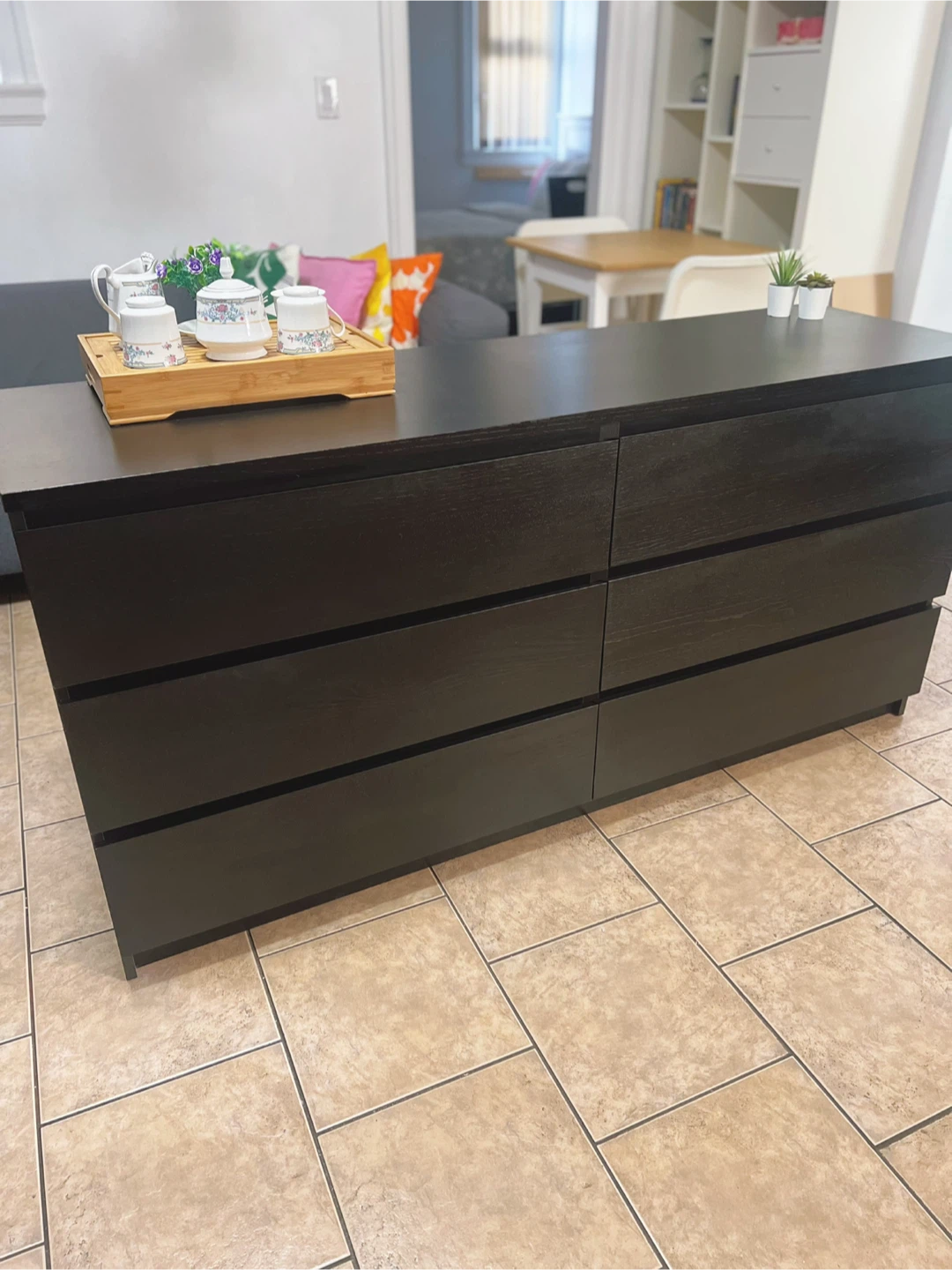 Delivery Available For IKEA MALM 6-Drawer Dresser