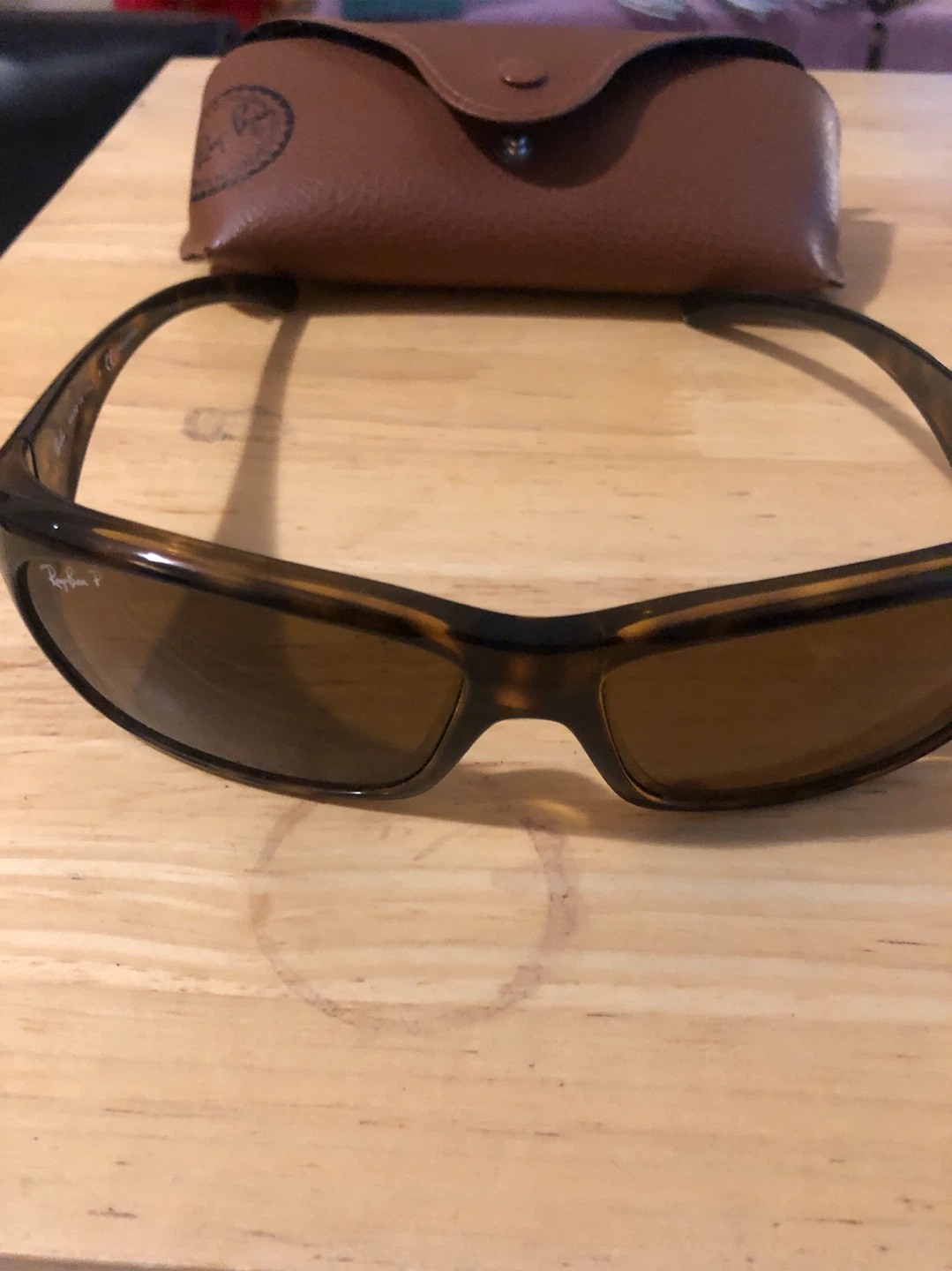 Ray-Ban Polarized Sunglasses - Tortoise Shell - photo 2