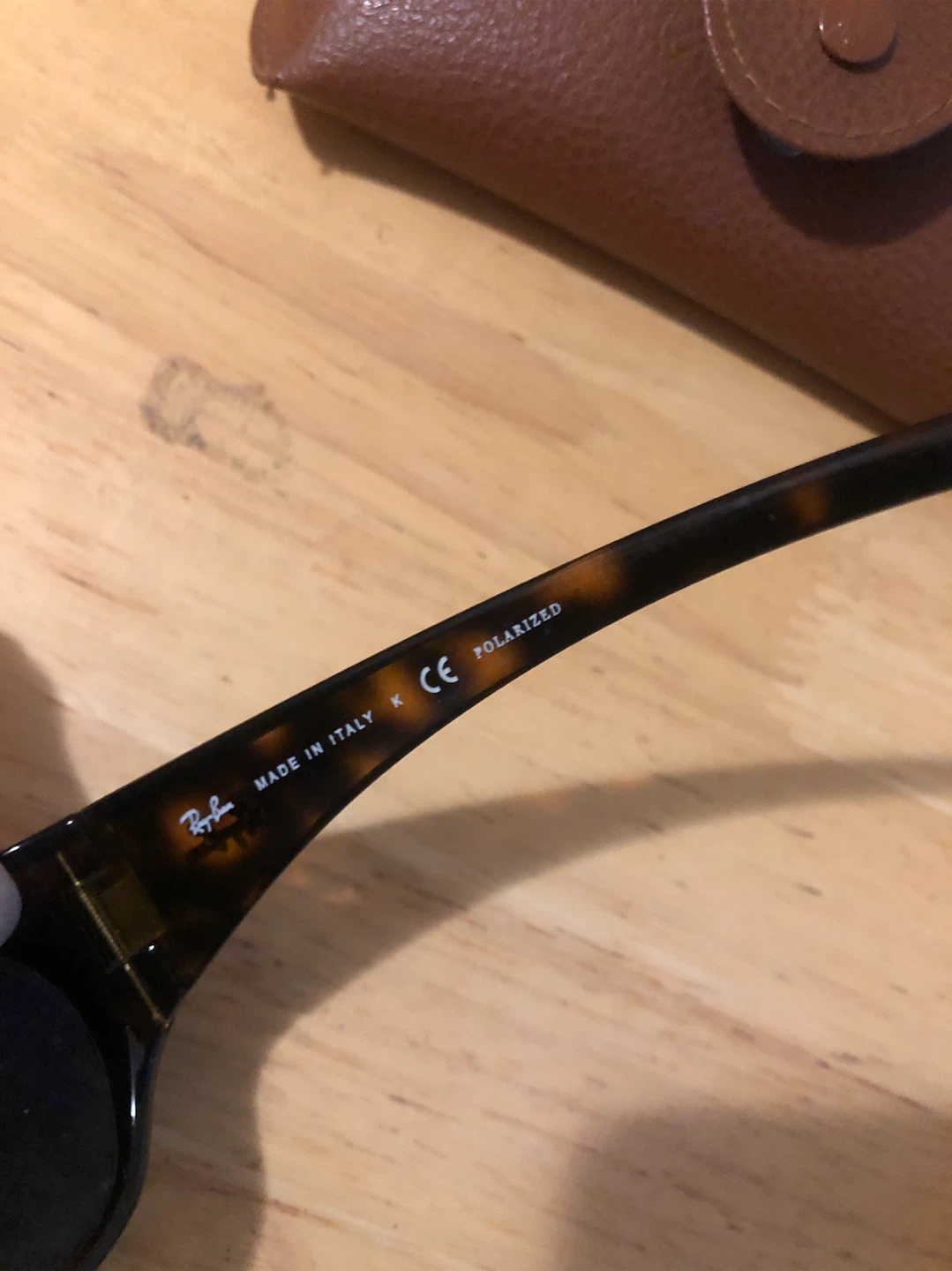 Ray-Ban Polarized Sunglasses - Tortoise Shell - photo 3