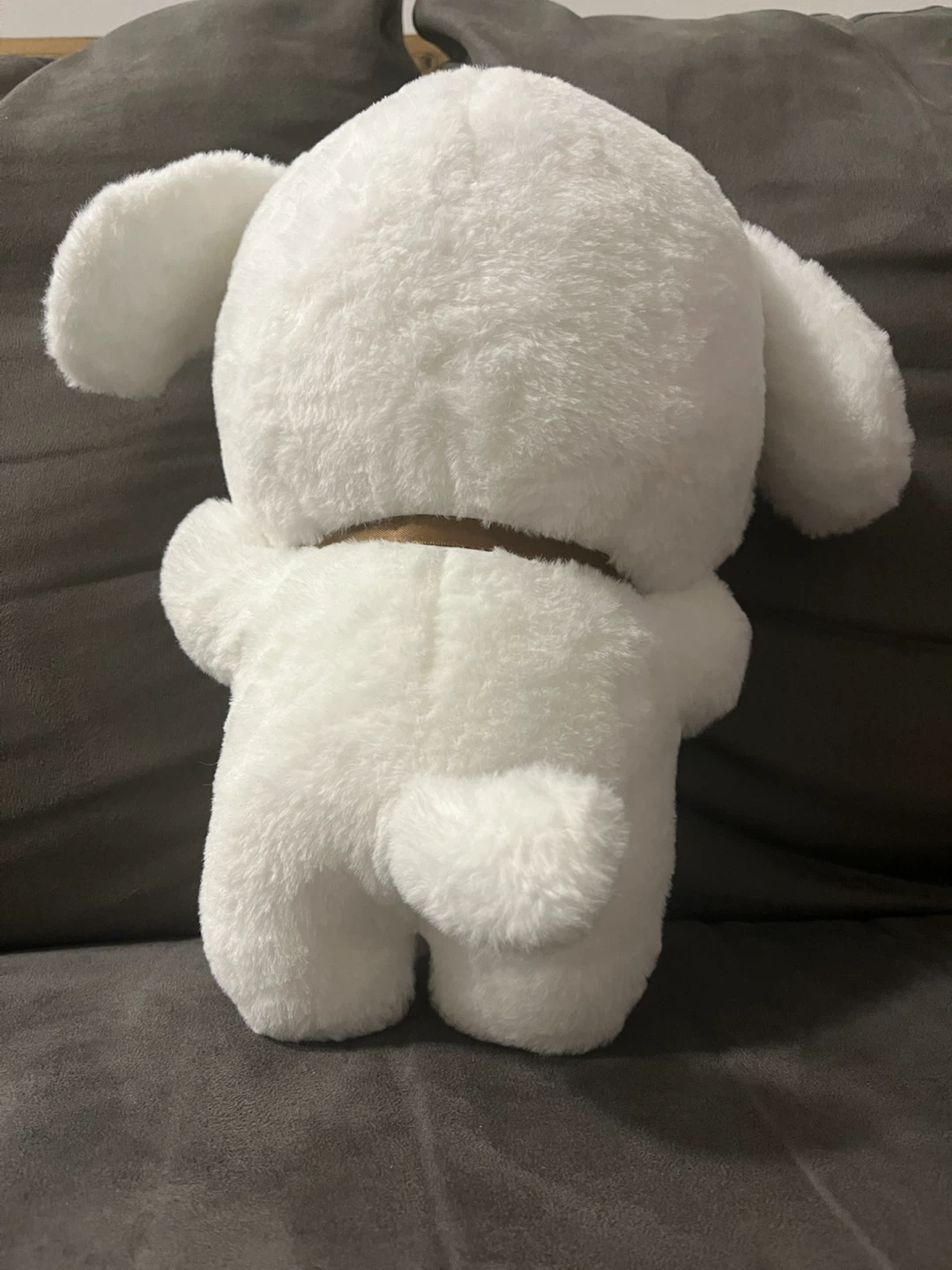 White Plush Toy with Yellow Bag - photo 3