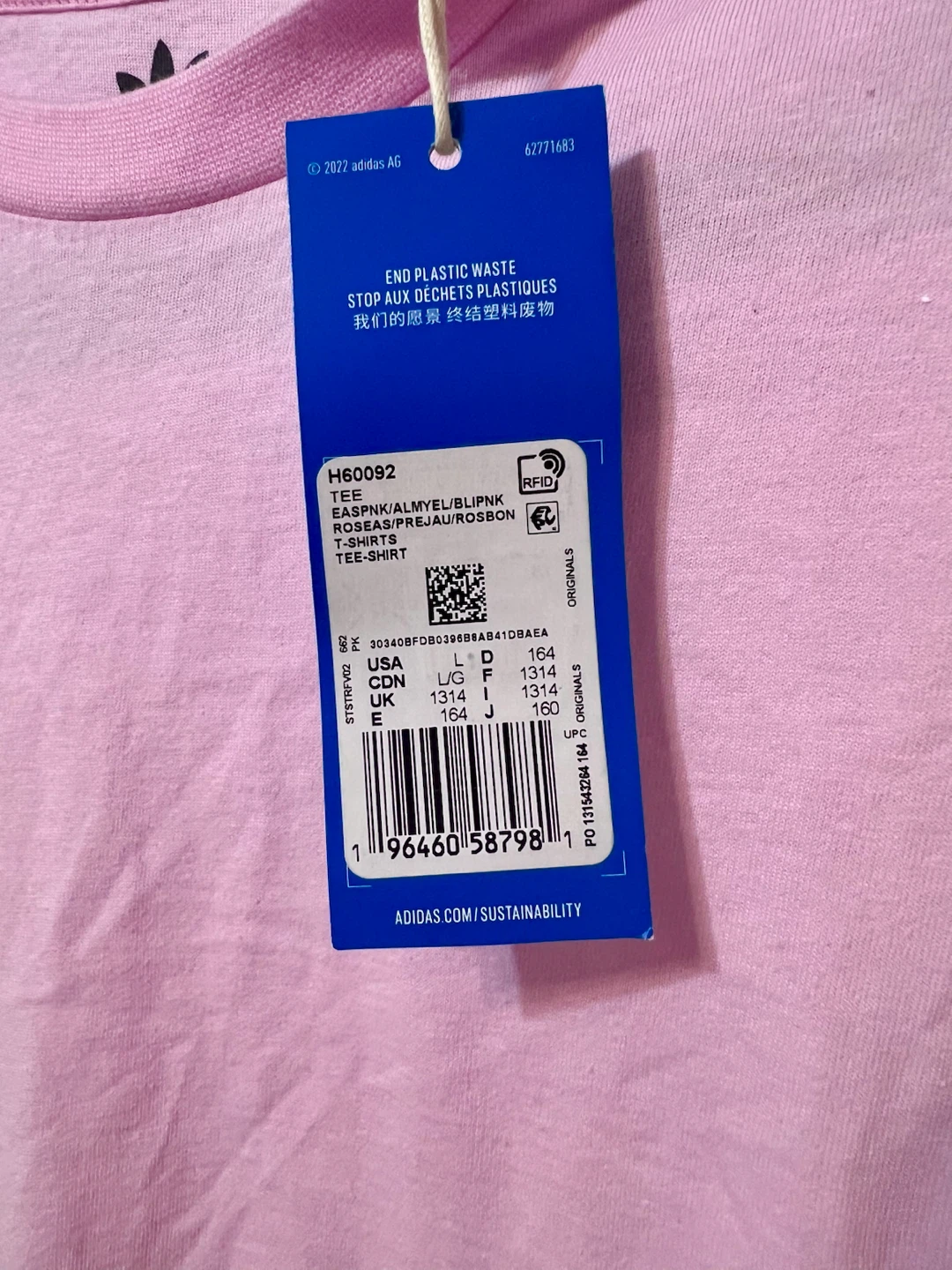 Brand New with Tags adidas Originals Adicolor Tee | Youth 13–14Y - photo 3