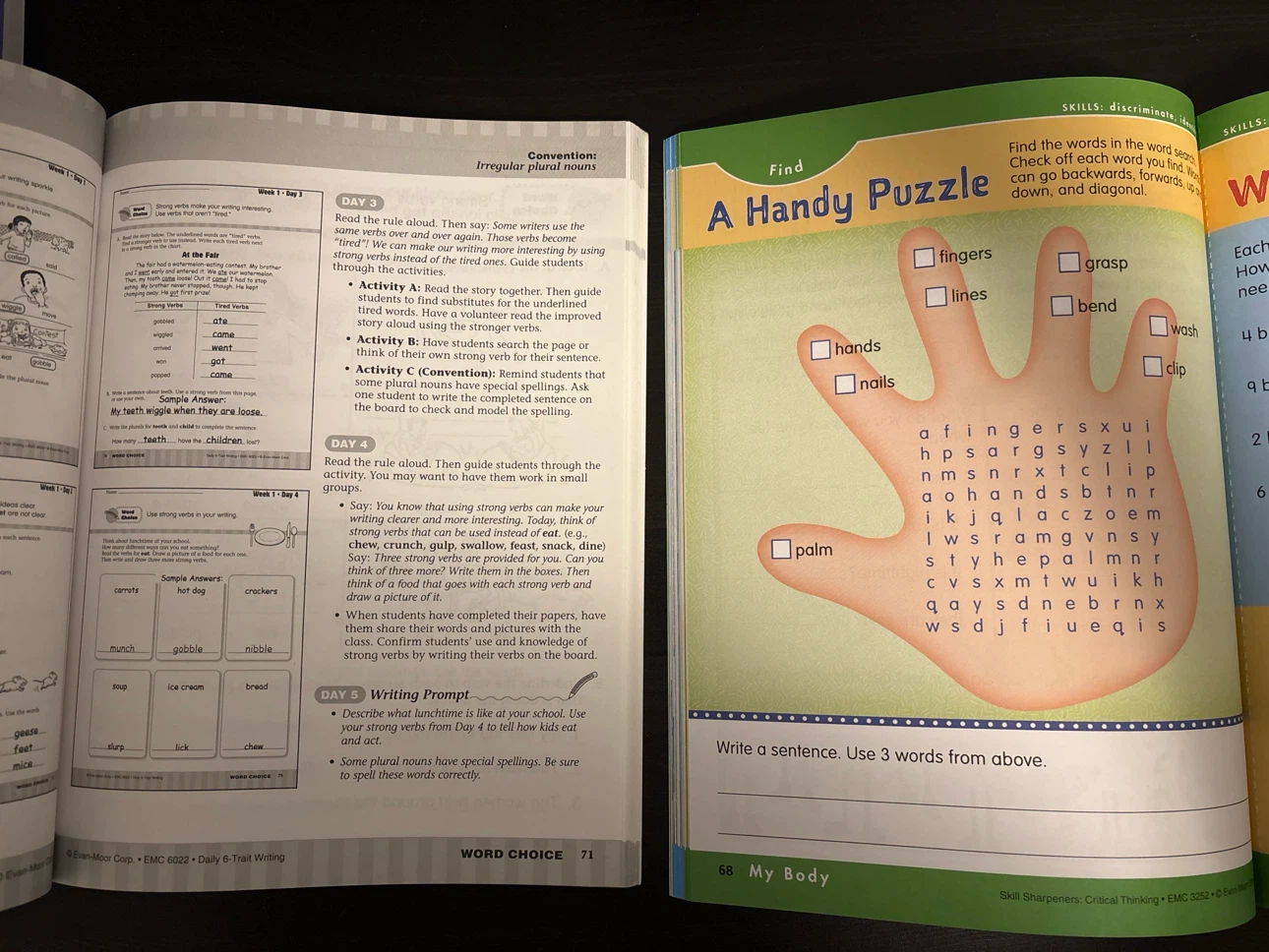 Evan-Moor Daily 6-Trait Writing & Skill Sharpeners Grade 2 Books - photo 3