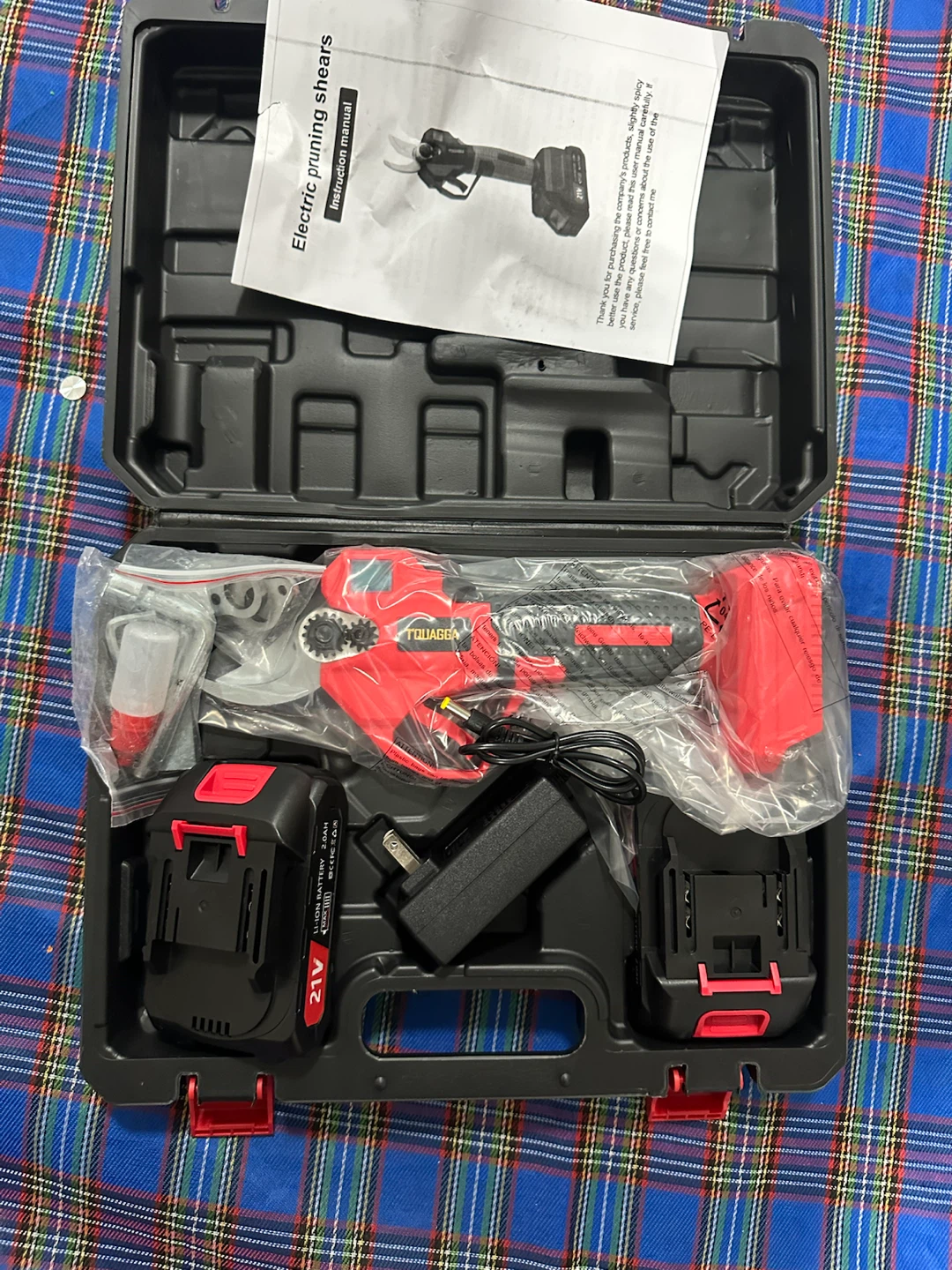Electric Pruning Shears Set brand new