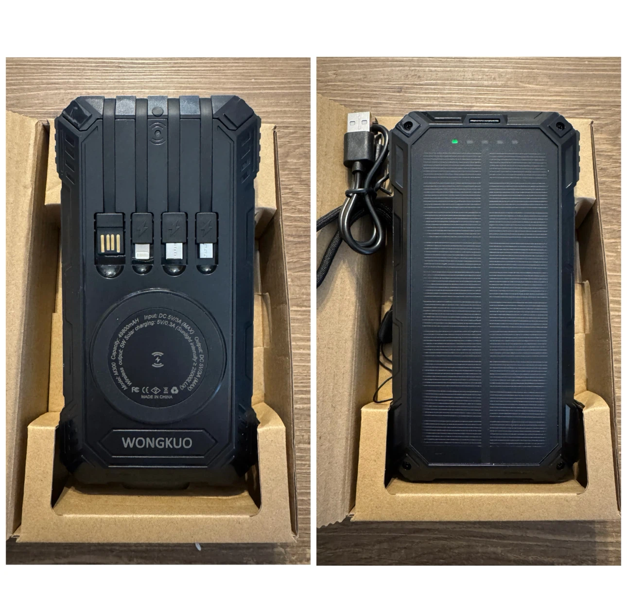 Brand new Solar Charger Power Bank - 49800mAh - photo 2