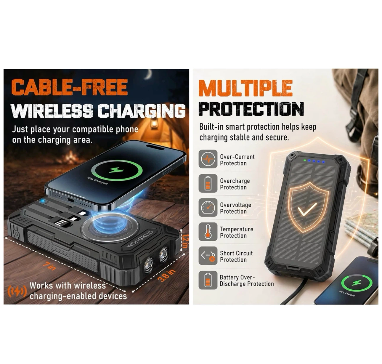 Brand new Solar Charger Power Bank - 49800mAh - photo 4