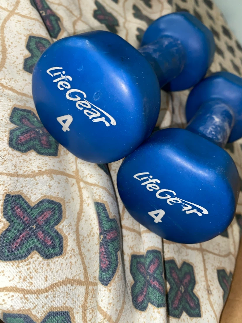 LifeGear Dumbbells - 4lb Pair - photo 2