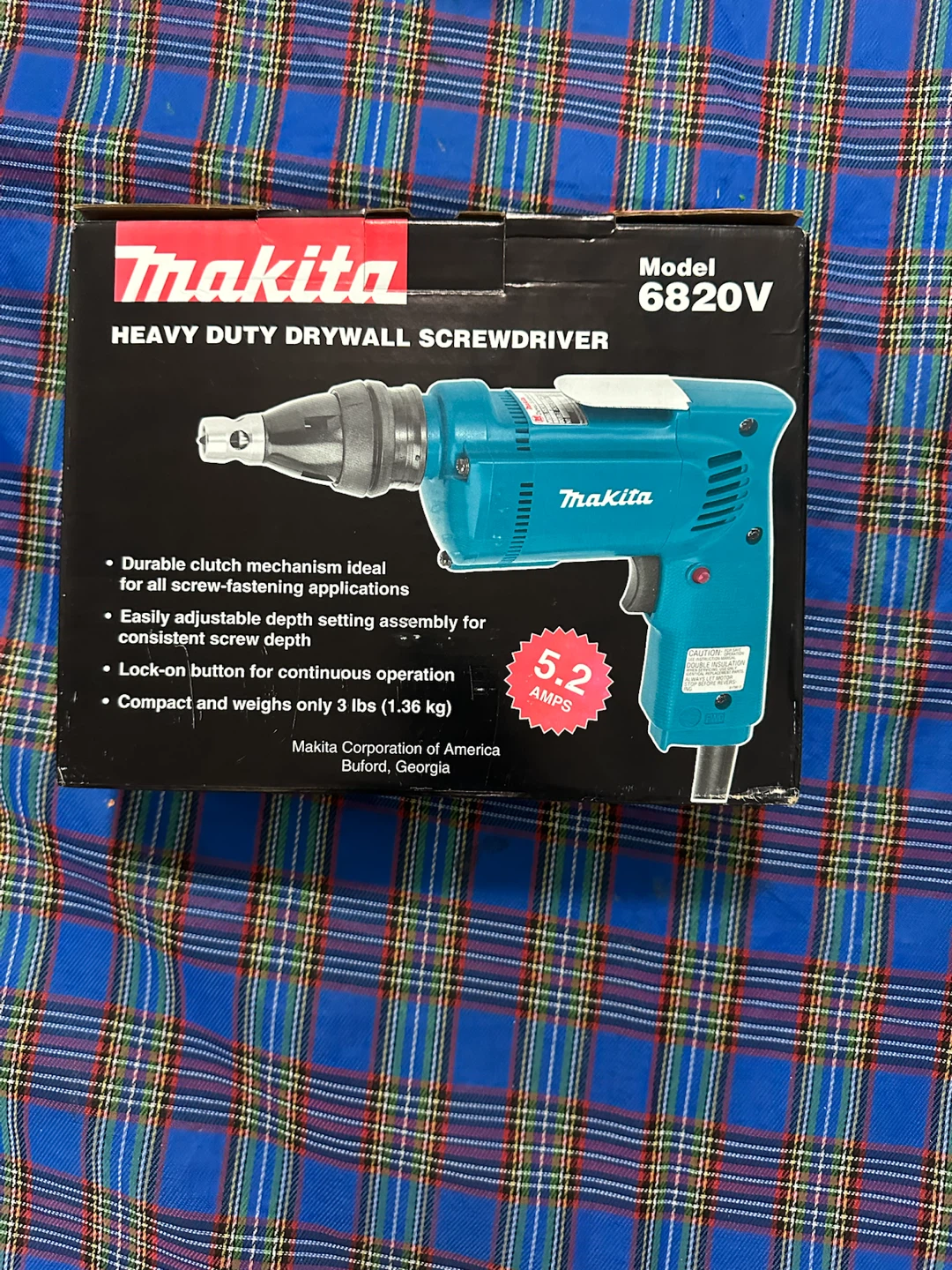 Makita 6820V heavy duty drywall screwdriver