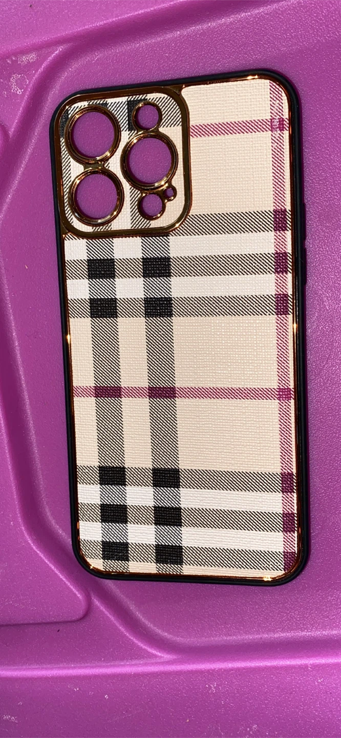 Plaid Phone Case for iPhone 13 Pro Max