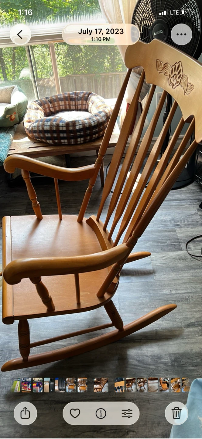 Wooden Rocking Chair