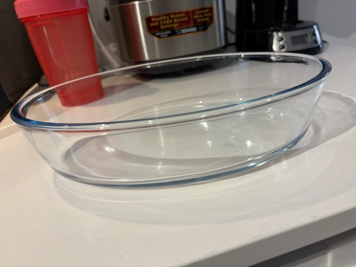 Glass Oval Baking Dish - photo 2