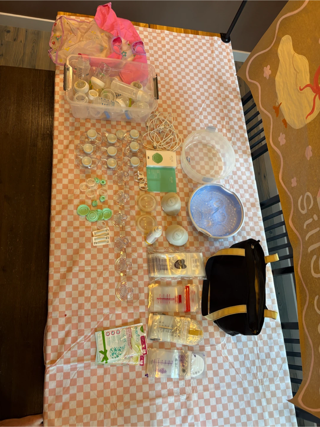 Elvie breast pump and accessories