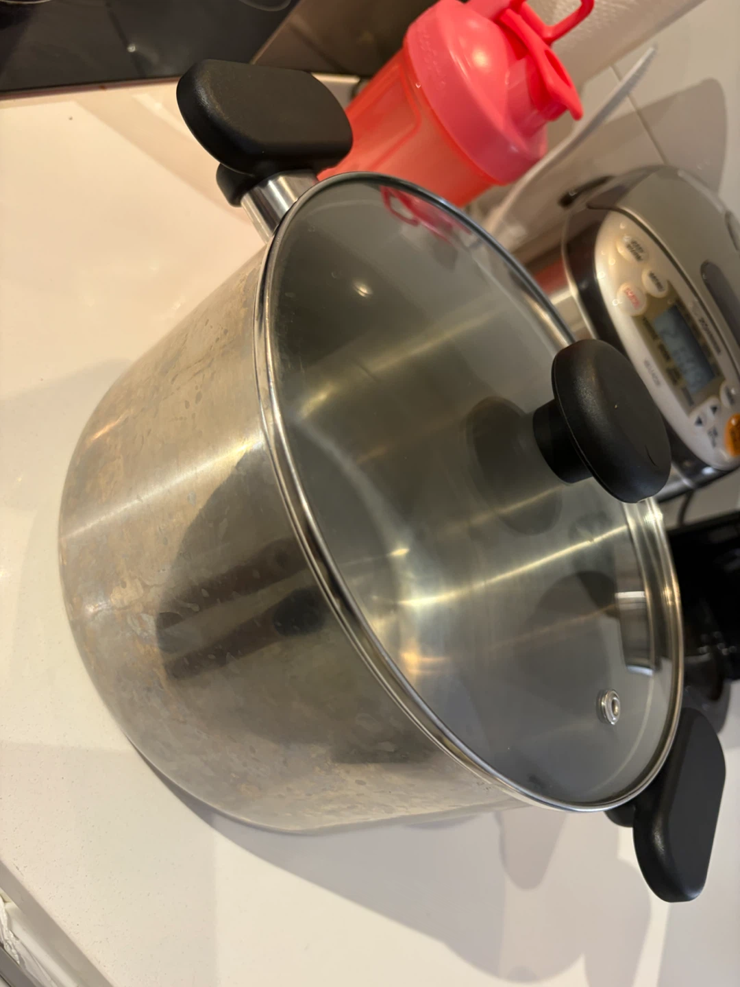 Stainless Steel Stock Pot with Glass Lid