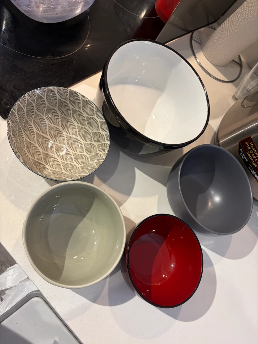 Set of 5 assorted bowls (Pickup from 8/20〜8/31)
