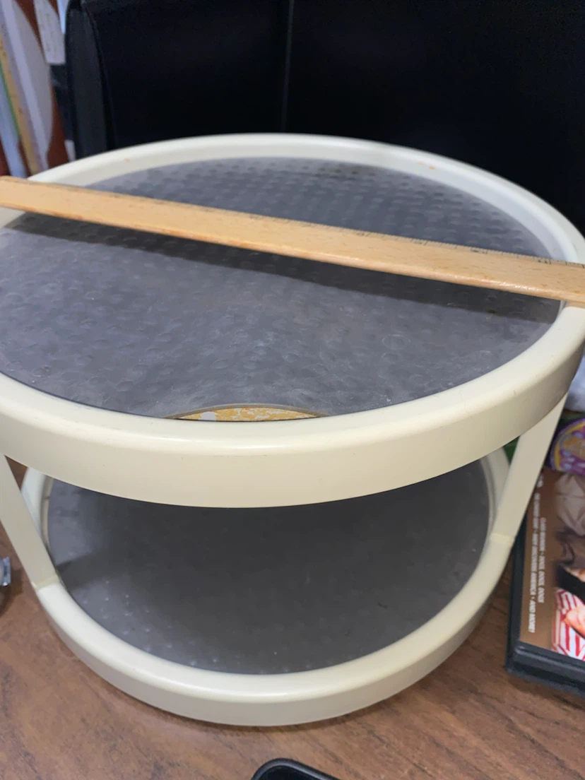 Two-Tiered Turntable Stand - photo 2