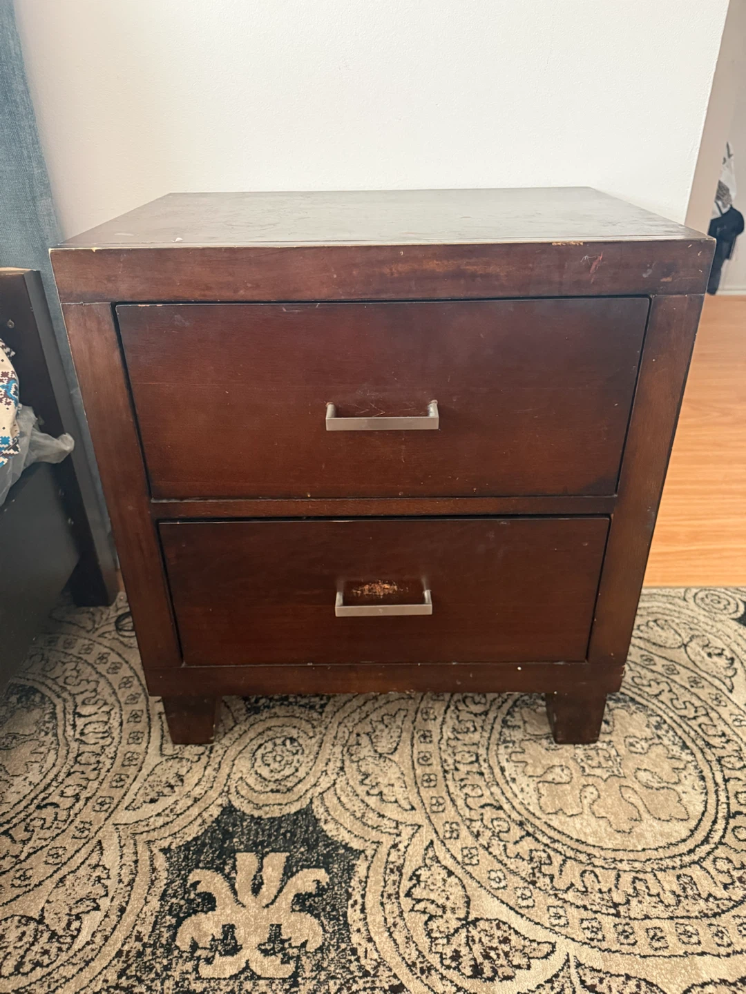 Wooden Dresser with Mirror - photo 2