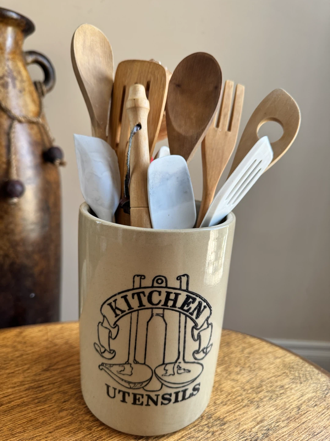 Churchill "Kitchen Utensils" Crock - Made in England