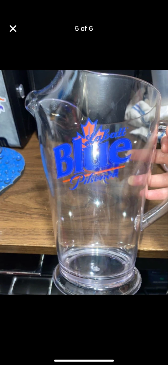 Labatt Blue Pilsener Pitcher - photo 3