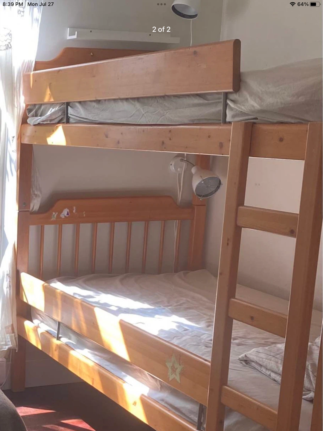 Wooden twin Bed | bunk beds