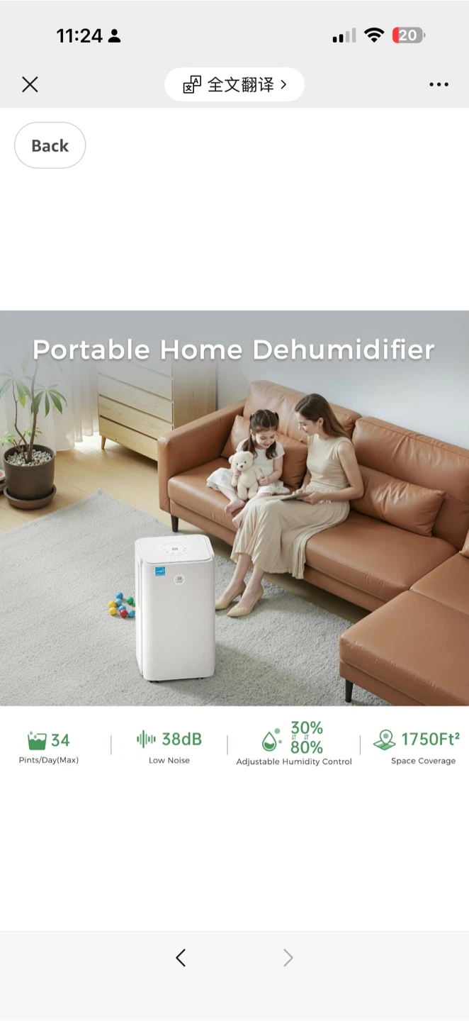 Portable Home Dehumidifier - photo 3