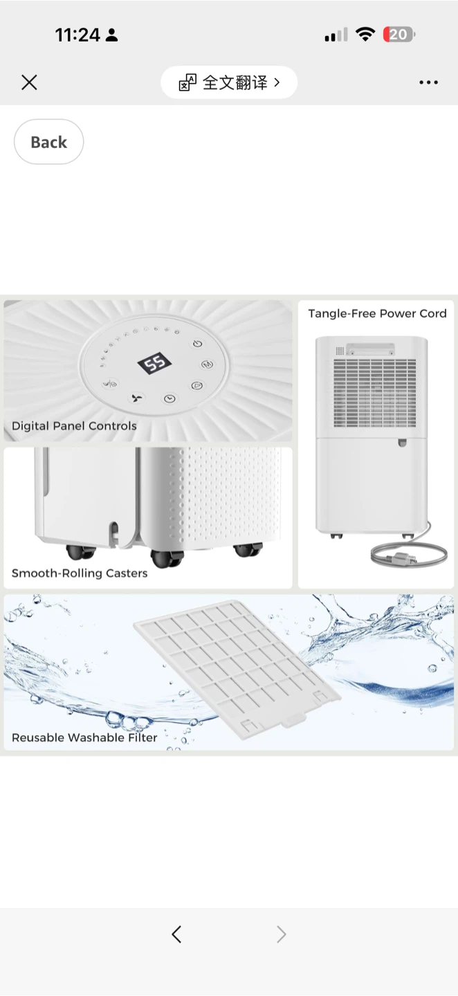 Portable Home Dehumidifier - photo 5