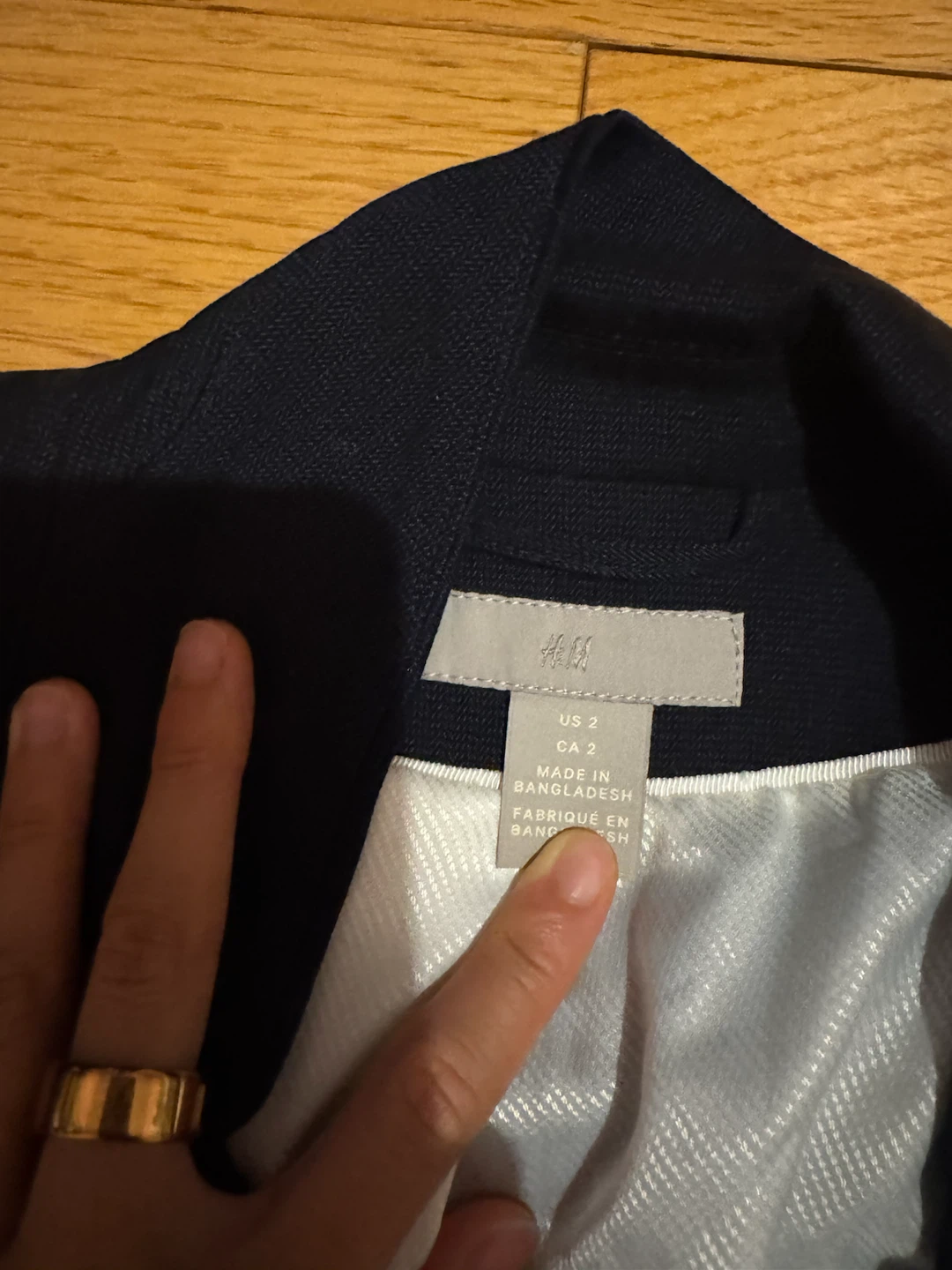 H&M Blazer - Navy Blue - US 2 - photo 2