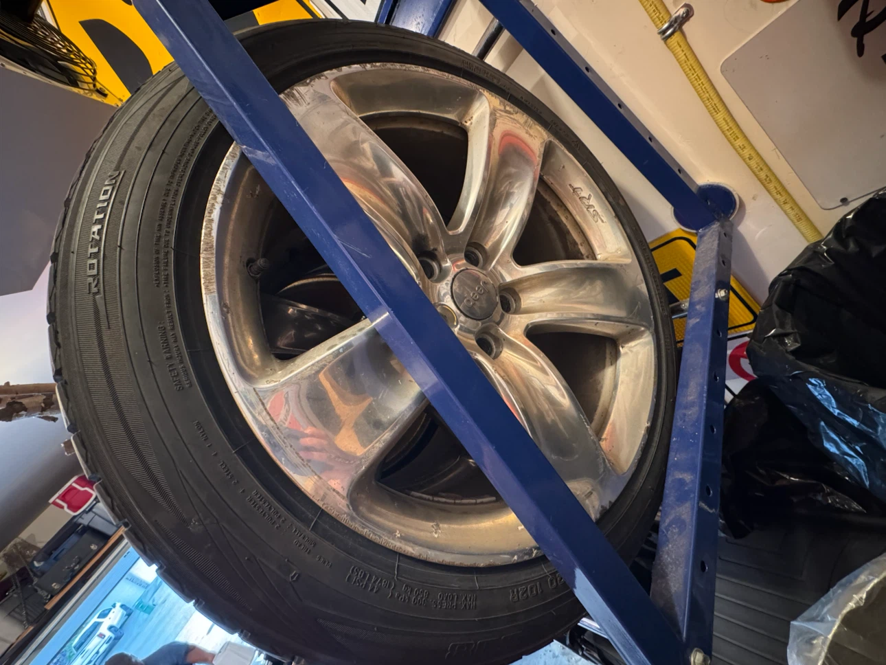 Jeep SRT Rims with Winter Tires X 4