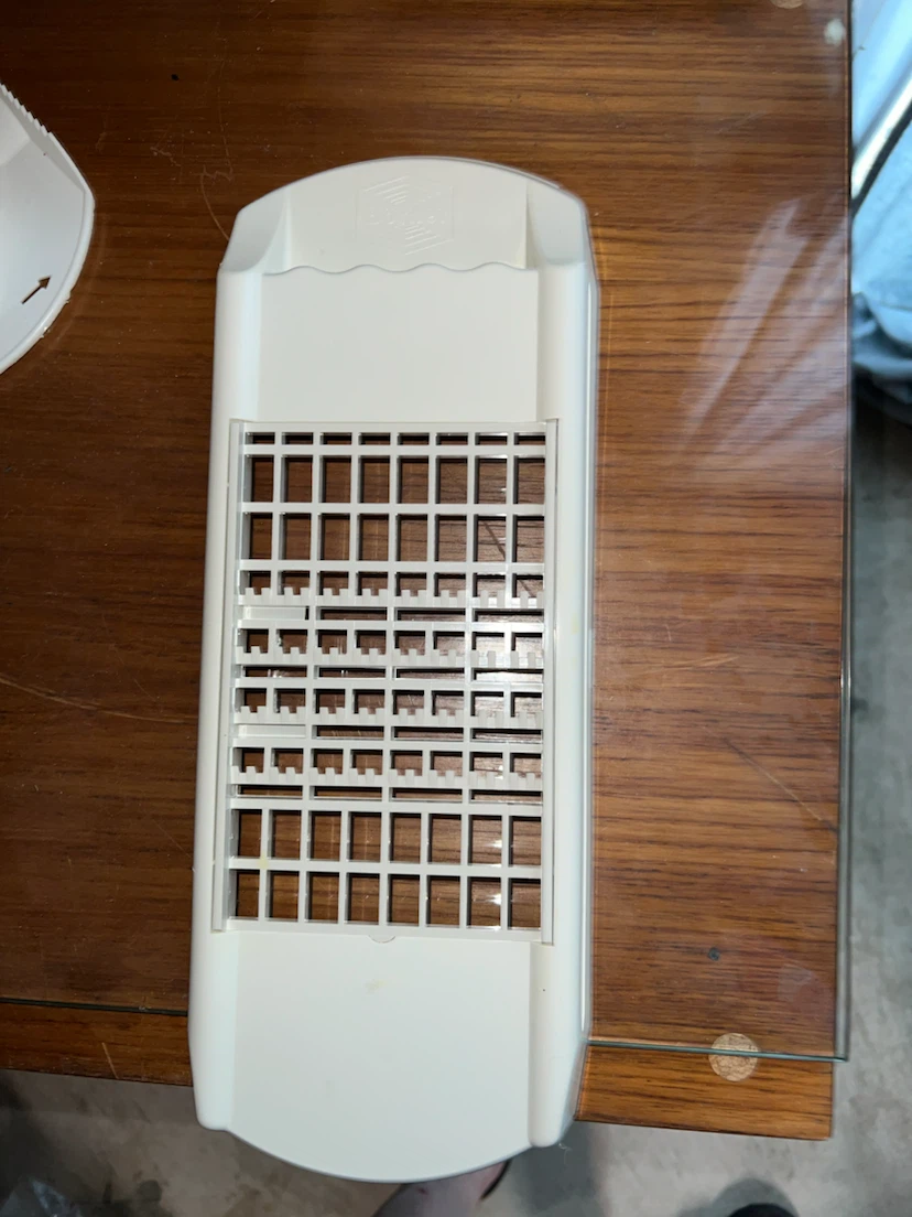 White Vegetable Slicer Mandoline Set - photo 2