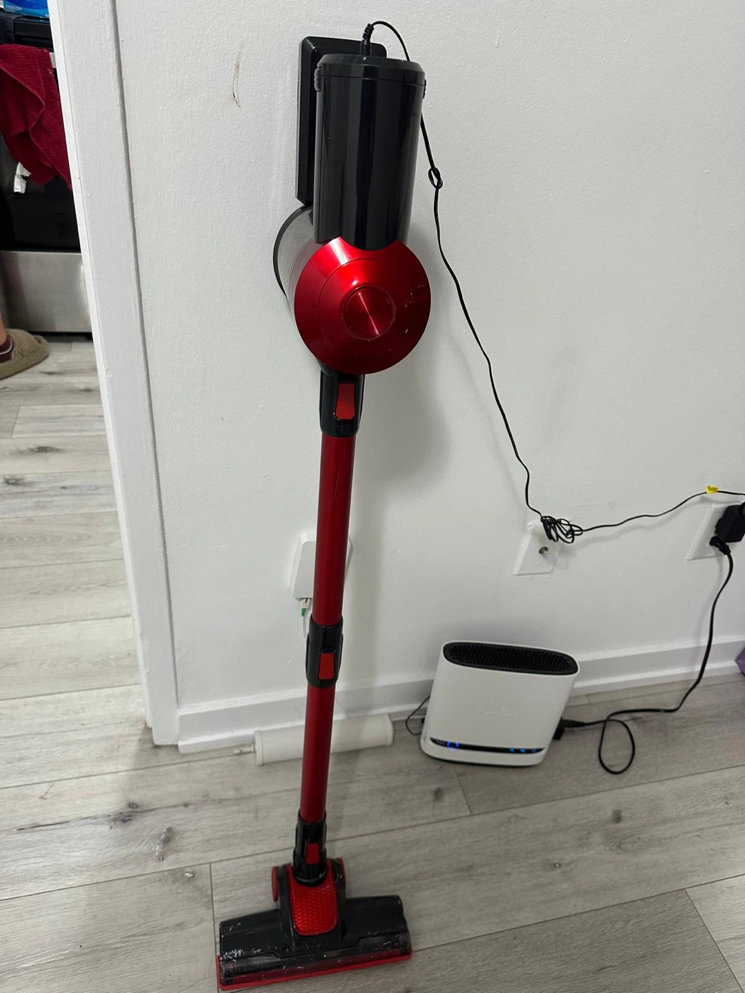Black & Red Stick Vacuum Cleaner with Attachments - photo 4