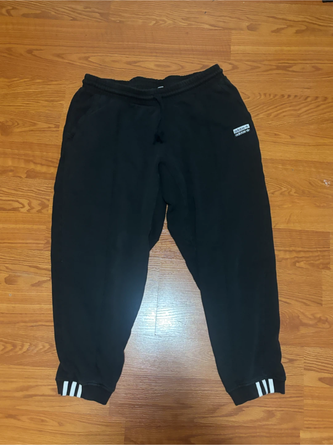 Adidas Black Jogger Sweatpants