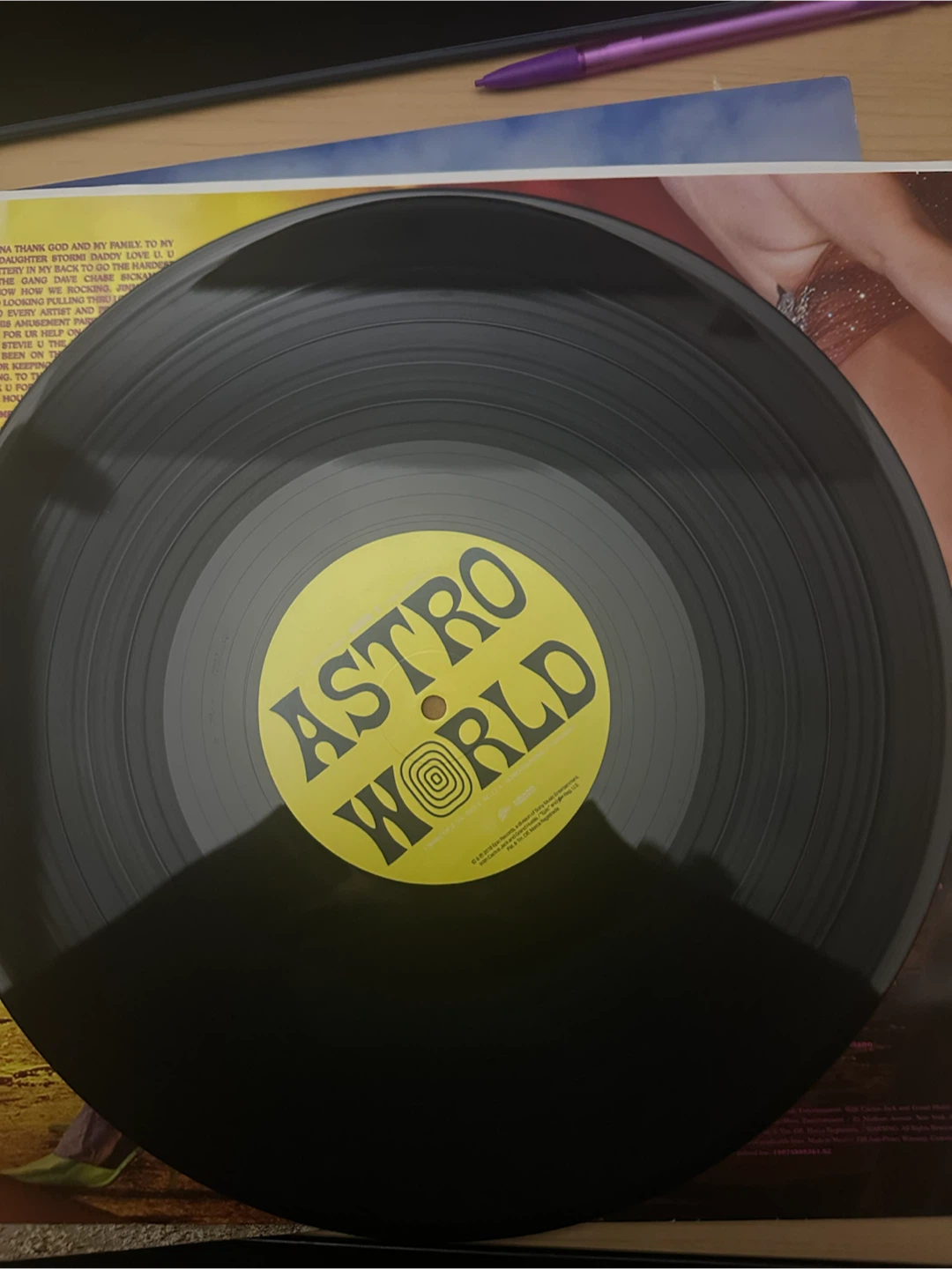 Travis Scott ASTROWORLD Vinyl Record - photo 5