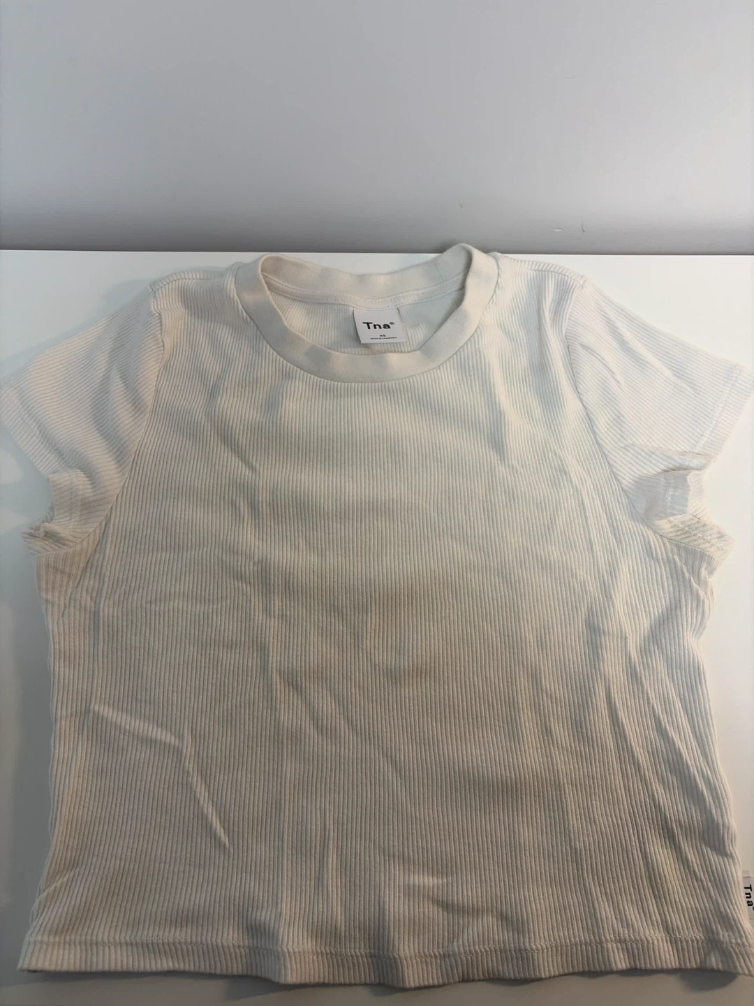 Tna Ribbed Cropped T-shirt