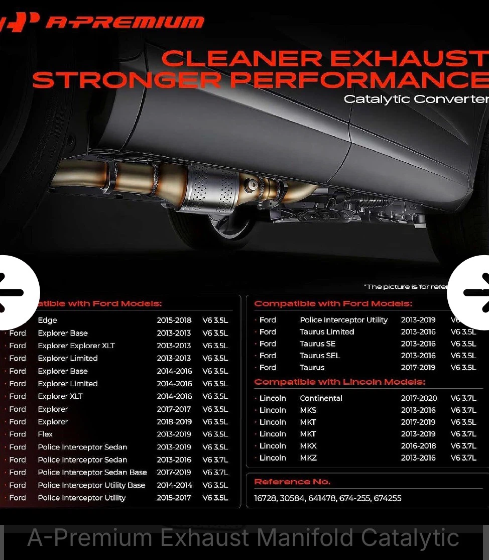 A-Premium Exhaust Manifold Catalytic Converter - photo 2