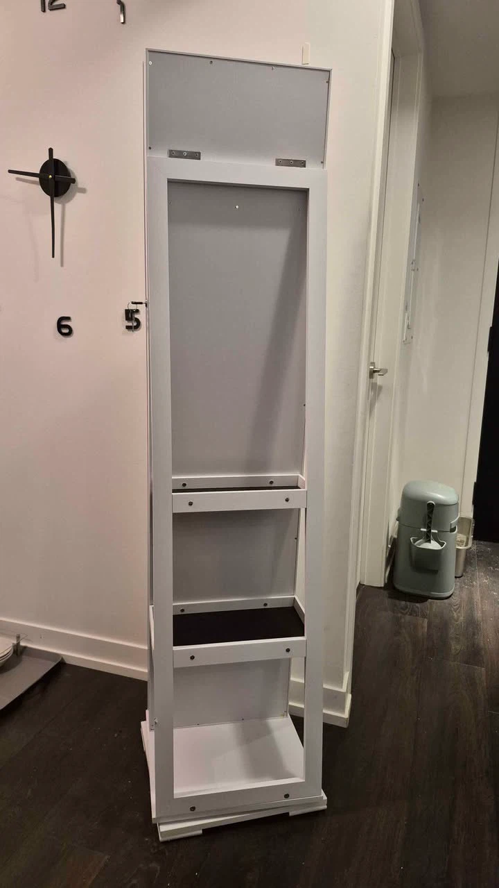 Standing Jewelry and Makeup Storage with Mirror - photo 5