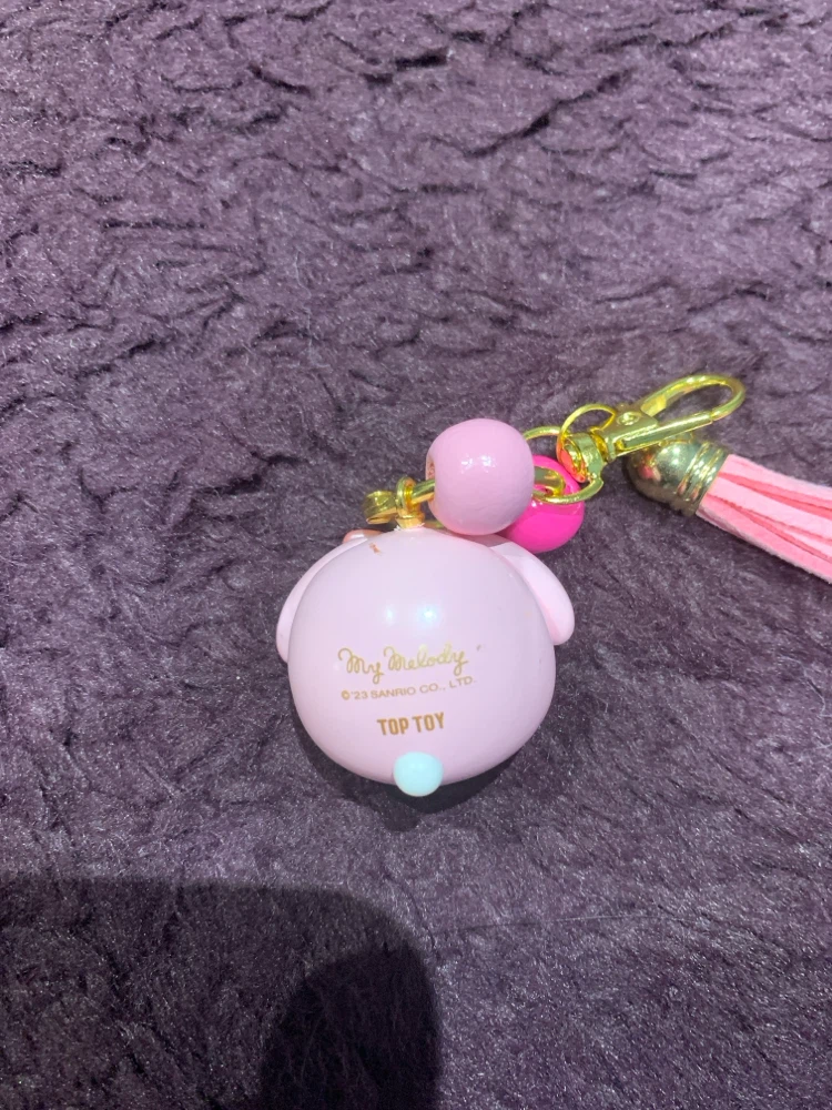 My Melody Tassel Keychain Charm - photo 2