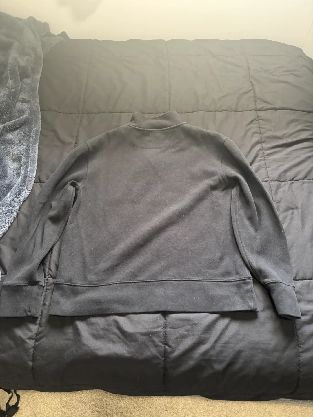 Banana Republic Black Quarter-Zip Sweatshirt M - photo 3