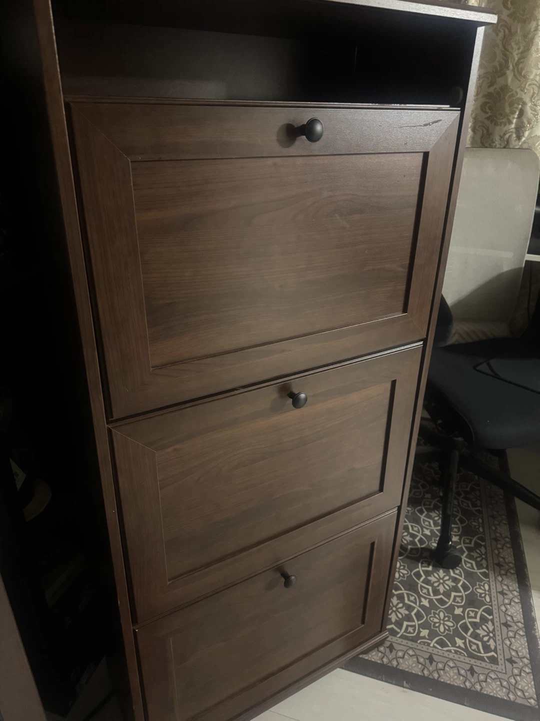 Wooden Shoe Storage Cabinet - photo 2