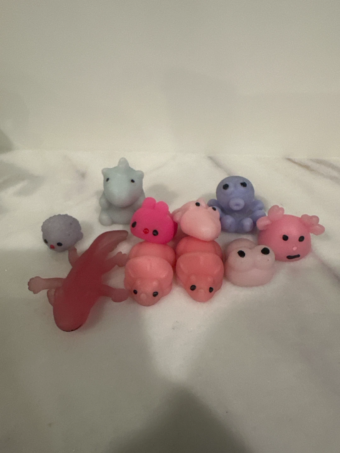 Set of 11 Cute Animal Squishy Toys
