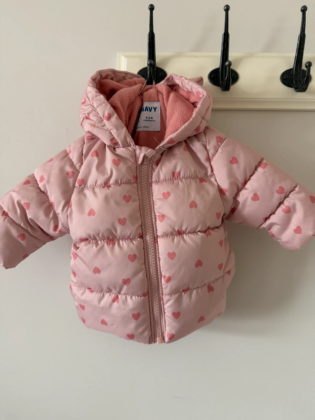 Old navy baby girl winter jacket - 0-3 months