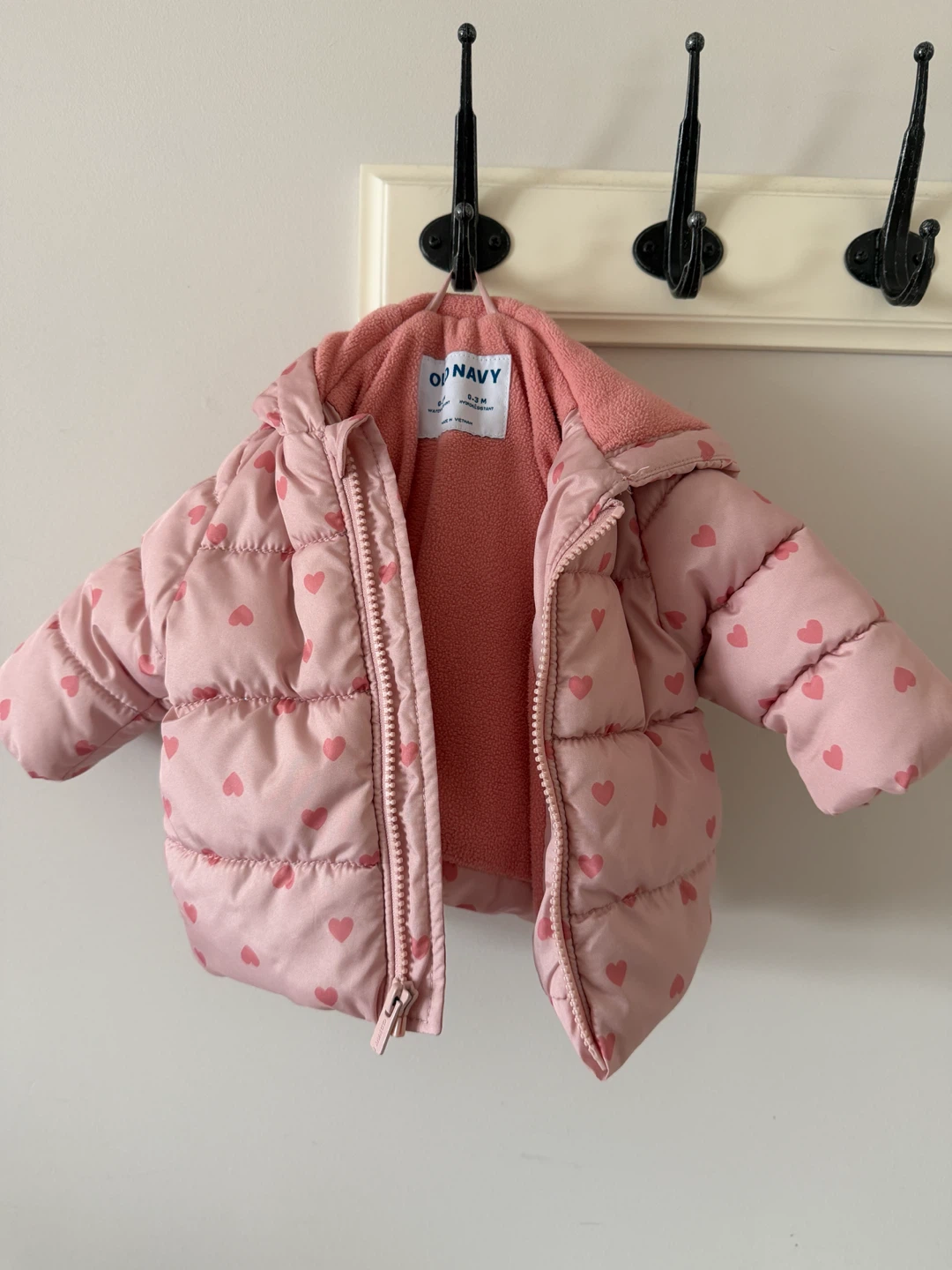 Old navy baby girl winter jacket - 0-3 months - photo 2