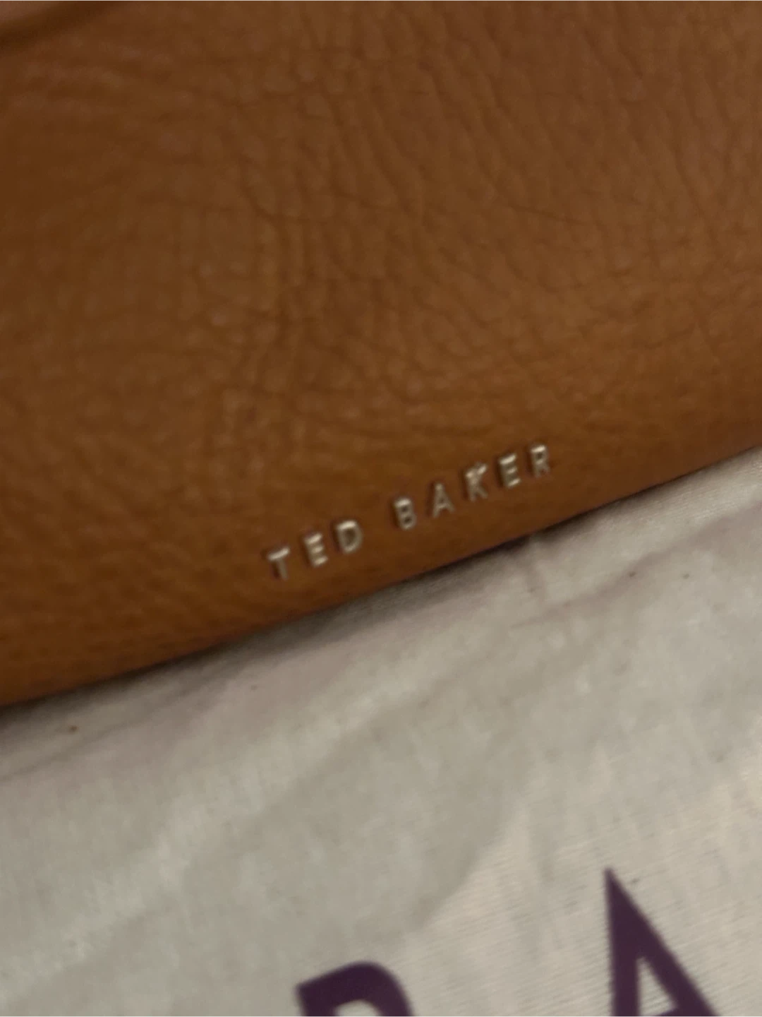 Tan brown Ted Baker London Leather Satchel Bag - photo 2