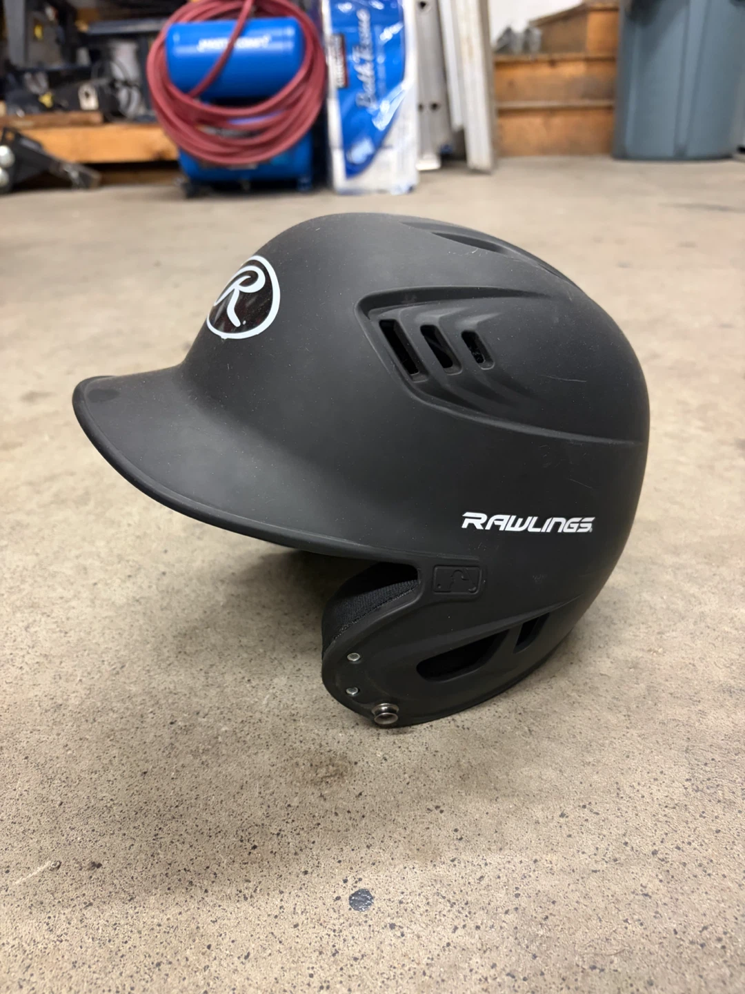 Rawlings Black Baseball Batting Helmet - photo 3