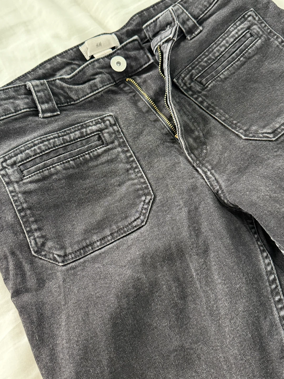 H&M Black Denim Jeans - photo 2
