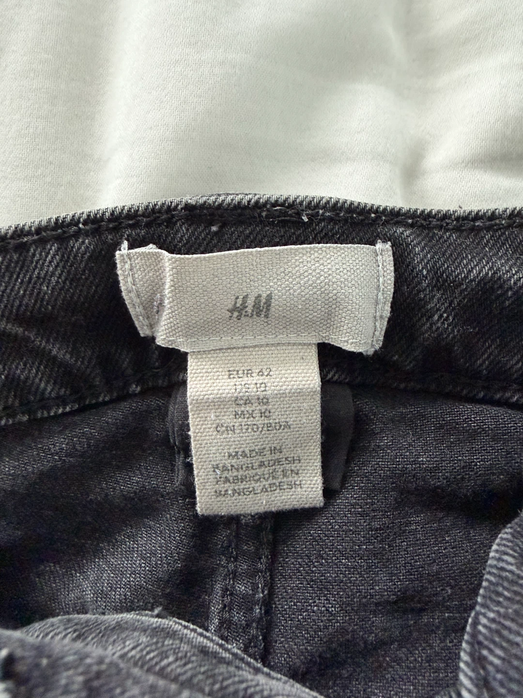 H&M Black Denim Jeans - photo 4