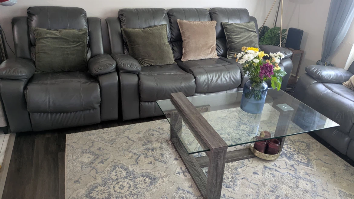 Leather sofa - photo 2
