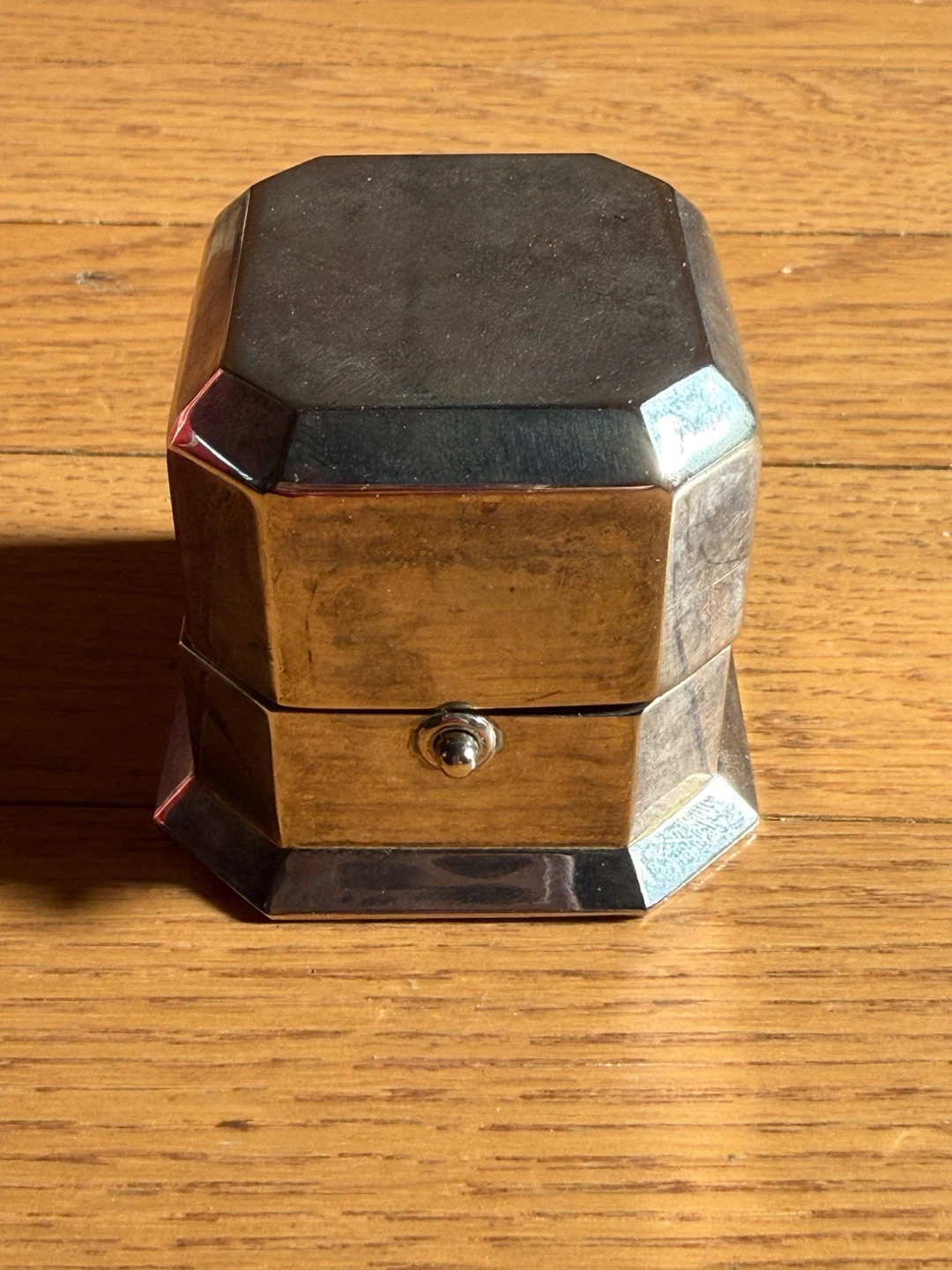 Vintage Silver Ring Box Kavar Jewellers (Looks like Birks)