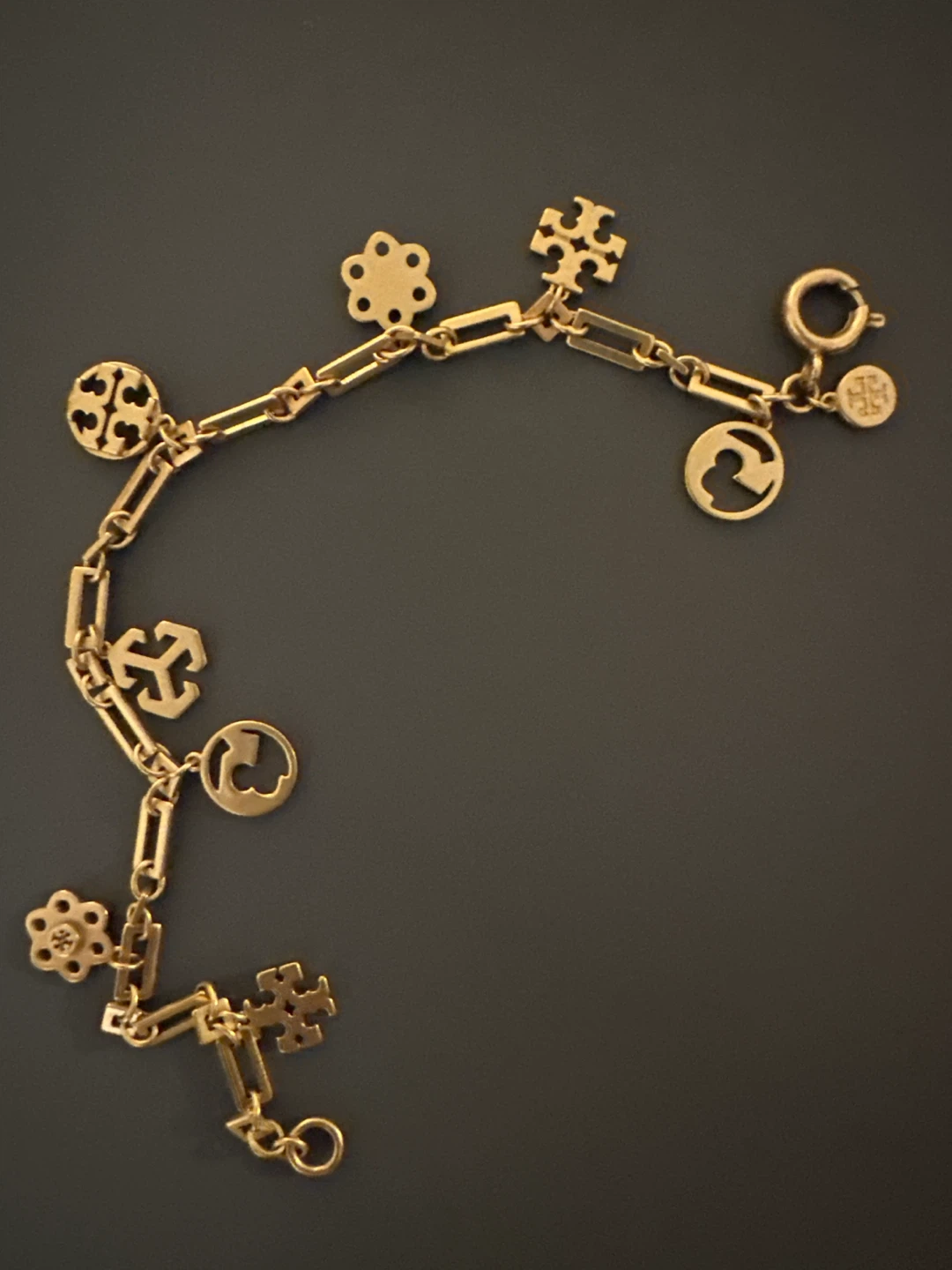 Tory Burch Charm Bracelet Gold Tone - photo 2