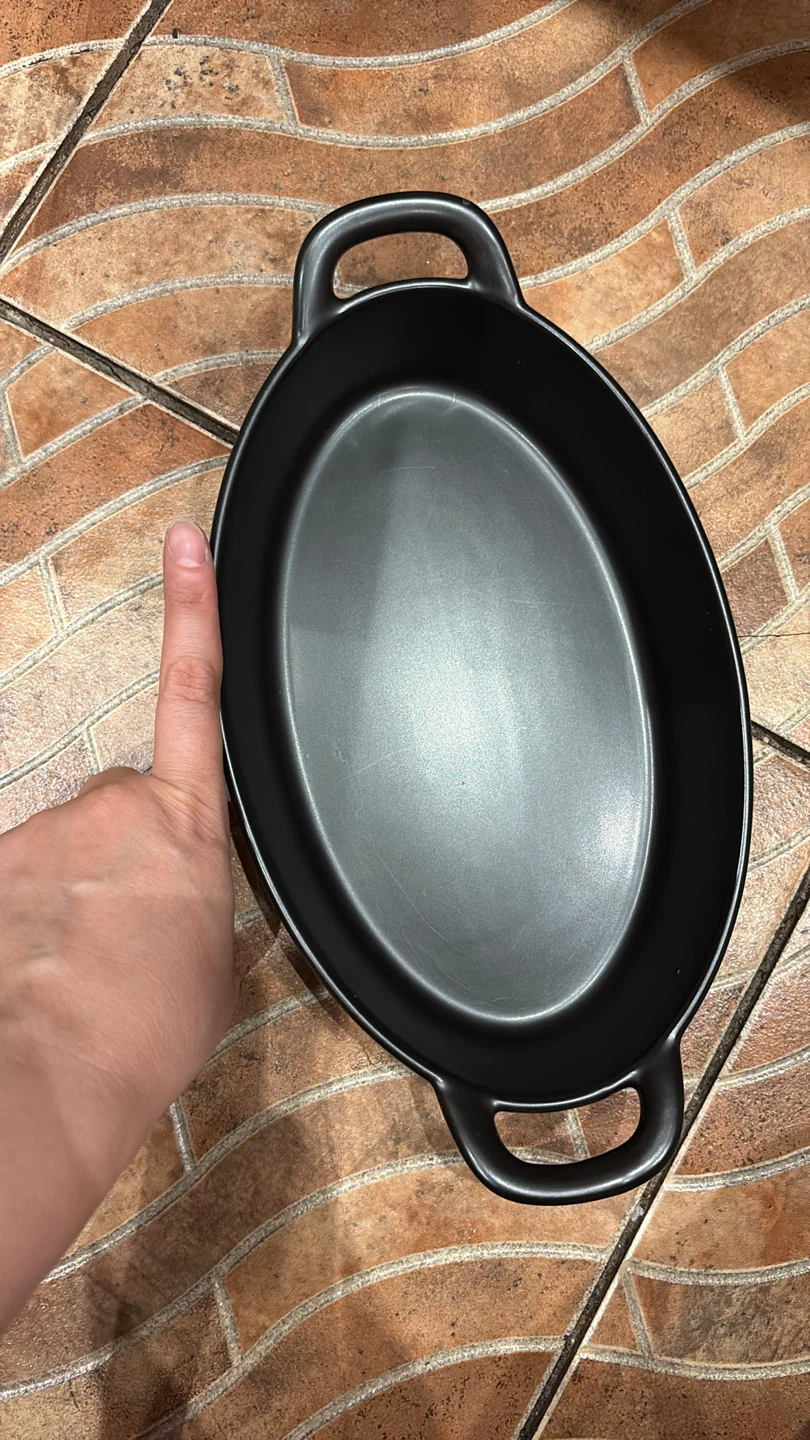 Black Oval Baking Dish - photo 2