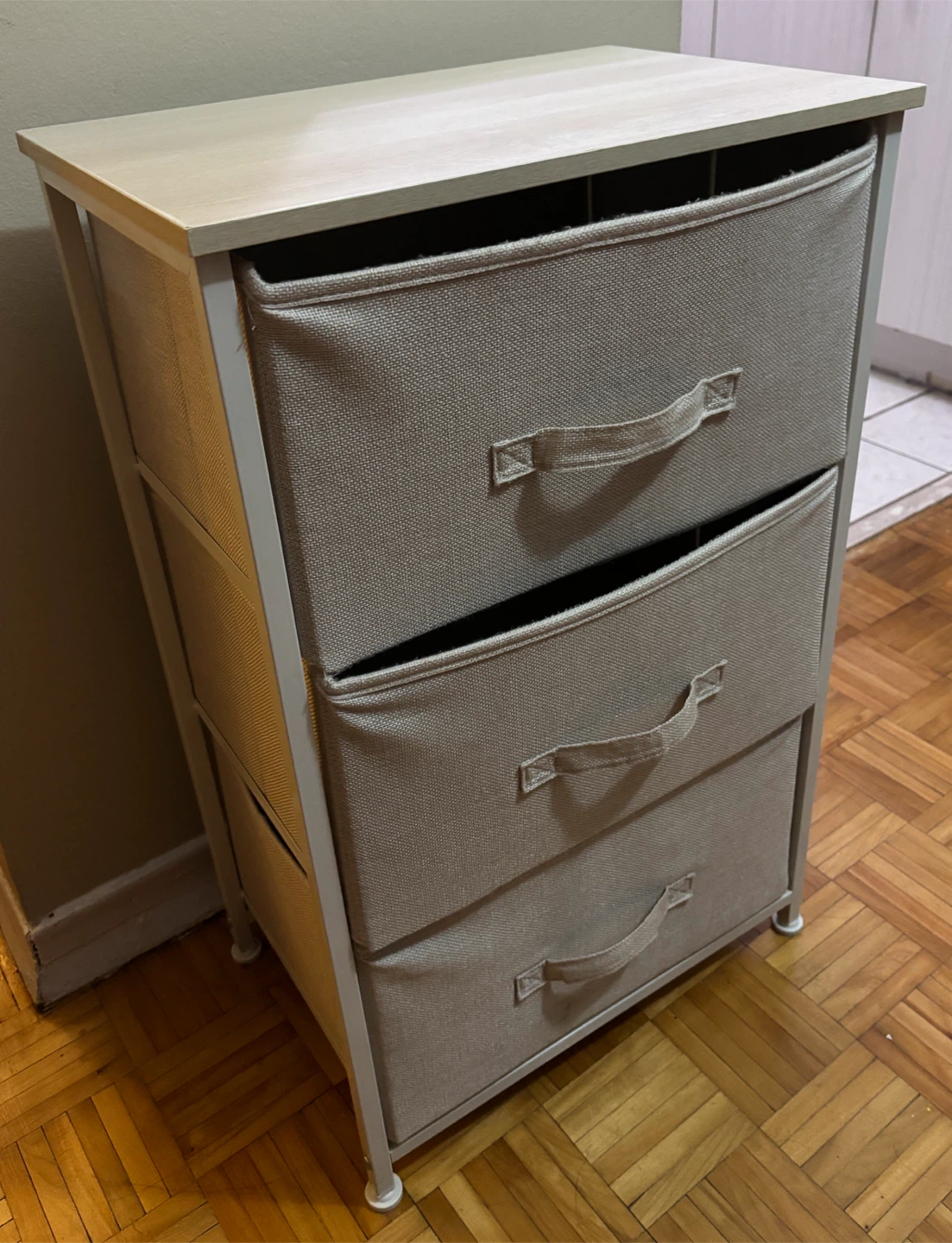 Fabric 3-Drawer Storage Cabinet (x2) - photo 2