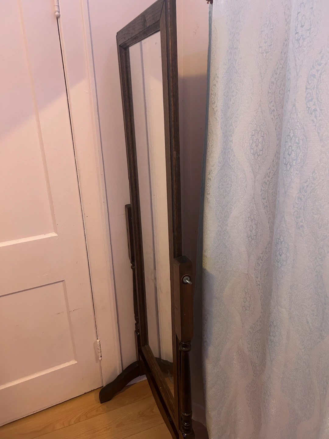 Wooden Floor Mirror - photo 2