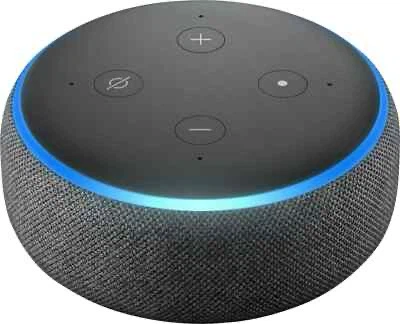 Amazon Echo Dot (3rd Gen) Charcoal Smart Speaker